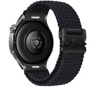 XMUXI Bracelet tressé One Click compatible avec Garmin Forerunner 265/255/Venu 3/Venu 2 pour Huawei Watch GT6 46 mm/GT5/GT4/GT3/GT2 46 mm, Eine Grösse, Nylon, Pas de gemme