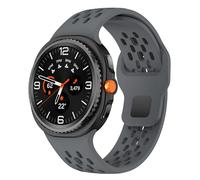 XMUXI Galaxy Watch 8 Bracelet 44 mm/40 mm, en silicone, bracelet de sport compatible avec Samsung Watch 8 Classic 2025, homme et femme, bracelet de rechange sans espace pour Watch8/Watch8 Classic