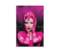 XMXPOSTARS Cardi B-Am I The Drama Poster Home Decotation Music Art mural sur toile sans cadre 40 x 60 cm