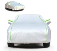 XMYAN Bache Voiture Imperméable pour DS4 2014-2024, Housse De Protection Voiture Anti-UV Respirante Résistant À La Poussière Pluie, pour Usage intérieur et extérieur(Silver)