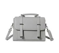 XMYBCCIA Sac à bandoulière en nylon pour femme, gris, Taille unique
