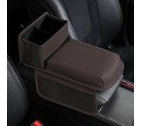 XMYCD Coussin Accoudoir Voiture pour Dodge Viper RT 10 Viper GTS 1992-2003, Étui de Protection D'accoudoir Console Centrale en Cuir PU, Accessoires Intérieurs,Brown
