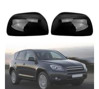 XNASU Couvercle de Rétroviseur pour RAV4 RAV 4 2006-2009, Coque Miroir d'aile Latérale Capuchon Boîtier Gauche Droit Voiture Remplacement, Black-1 Pair