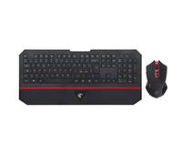 XNASU Kit clavier et souris sans fil, clavier italien rechargeable, combinaison compacte de clavier sans fil pleine taille et souris optique pour Windows, ordinateurs portables, ordinateurs portables