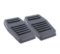 XNASU Plaquettes Pédale d'embrayage Frein pour Ford Transit Tourneo Connect Fiesta Focus Fusion Mondeo KA, 2 Pièces Caoutchouc Pédales Couvercle 6789917