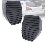XNASU Plaquettes Pédale d'embrayage Frein pour Peugeot 3008 T8 2009-2016, 2 Pièces Voiture Caoutchouc Pédales Couvercle 213026