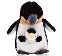 XNAUVOI 25 cm Pingouin Animaux en Peluche, Jouet en Peluche Pingouin Maman et Bébé Pingouin Poupée, Peluche Pingouin Kawaii Cadeau pour Tous Les Âges et Toutes Les Occasions