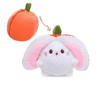XNAUVOI Peluche Lapin Kaki, Lapin Animaux en Peluche, Poupée Lapins à Cache-Cache Oreiller en Peluche, Jouet en Peluche Lapin Créatif Cadeaux de Vacances pour Adultes et Enfants - 18cm
