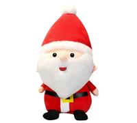 XNAUVOI Peluche Santa Clause Poupée Noël, Peluche Bonhomme de Neige, Wapiti en Peluche, Peluche en Peluche Santa, Cadeaux Danniversaire de Fête de Noël pour Enfants-23cm