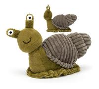 XNAUVOI Poupée en Peluche Escargot Vert Décoration Animal de Dessin Animé Jouet Rembourré D'escargot Animal en Peluche Escargot pour Enfant, 28cm