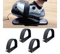 XNBXYS Lot de 4 Sangles de pédalier elliptiques pour Machine d'exercice des Jambes, adaptées pour Les Pieds et Les Jambes elliptiques pour Personnes âgées, Accessoires de Sport à Domicile