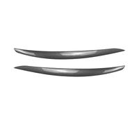 XNFUR 1 paire de garniture de couverture de sourcil de phare de voiture, Convient for, E92 E93 série 3 2 portes Couple M3 2005-2013 décoration paupières phare Sourcils de phares de voiture(Carbon Fib