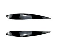 XNFUR Autocollant de couverture de garniture de sourcil de phare, Convient for Volkswagen, Convient for Polo, MK4 9N 9N3 2005-2009 phare avant paupière lampe frontale couvercle sourcil Sourcils de pha