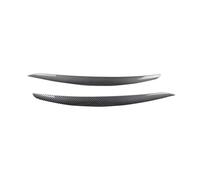 XNFUR Autocollant de garniture de couverture de sourcils de phare avant, Convient for, série 3 E90 M3 E92 E93 2005-2008 accessoires paupières de couvercle d'oeil de phare de voiture Sourcils de phare