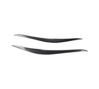 XNFUR Autocollant de garniture de couverture de sourcils de phare de voiture, Convient for, série 2 F22 F23 2015-2019 ABS accessoires de voiture paupière de phare Sourcils de phares de voiture(Carbon