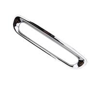 XNFUR Garniture de couvercle de phare antibrouillard arrière, adaptée for, MINI R56 Cabrio R57 LCI Cooper R58 Roadster R59, décoration de cadre chromé Kit de garniture de boîtier de phare antibrouill