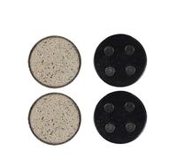 XNFUR Lot de 10/2 plaquettes frein à disque for scooter électrique, adaptées Xiaomi, M365 Pro Kick Scooter, pièces rechange, plaques friction freins pour scooter électrique(365(4pcs))