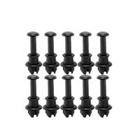 XNFUR Lot de 10 clips for tablette arrière, Convient for Skoda Fabia MK1 1999-2007. Crochet pivotant for suspension de plateau. Clip pour tablette à bagages intérieure du véhicule