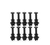 XNFUR Lot de 10 clips for tablette arrière, Convient for Skoda Octavia MK2 1Z 2004-2013. Crochet pivotant for suspension de plateau. Clip pour tablette à bagages intérieure du véhicule