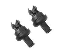XNFUR Lot de 2 clips de fixation for tablette arrière, for Citroën C4 B7 DS4 DS5, support de suspension à cordes, chevilles pivotantes 1606854680 Clip pour tablette à bagages intérieure du véhicule