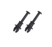 XNFUR Lot de 20/2 clips for tablette arrière, Convient for modèles Volkswagen/GOLF 5 MK6 Tiguan Polo UP T-CROS Clip pour tablette à bagages intérieure du véhicul(2pcs-black)