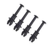 XNFUR Lot de 20/2 clips for tablette arrière, Convient for modèles Volkswagen/GOLF 5 MK6 Tiguan Polo UP T-CROS Clip pour tablette à bagages intérieure du véhicul(4pcs-black)