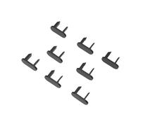 XNFUR Lot de 8 clips for tablette arrière, Convient for Ford, Fiesta MK8, sangles de fixation for tablette arrière Clip pour tablette à bagages intérieure du véhicule