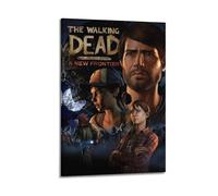 XNGFUFO Poster de jeu The Walking Dead sur toile - Impression d'art moderne pour chambre à coucher - 20 x 30 cm