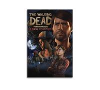 XNGFUFO Poster de jeu The Walking Dead sur toile - Impression d'art moderne pour chambre à coucher - 40 x 60 cm