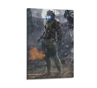 XNGFUFO Poster Game Titanfall 2 - Impression sur toile - Décoration murale moderne pour chambre à coucher - 50 x 75 cm