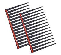 XNHIU Lot de 2 faux cils de voiture en forme de E - Noir stéréoscopique - Autocollant décoratif pour voiture