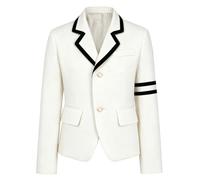 Xnihocha Blazer Luniforme Scolaire Mädchen Bomber Jacke Uniforme Jk Costume Jacke Dorée
