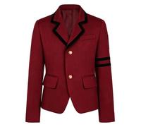 Xnihocha Blazer Luniforme Scolaire Mädchen Bomber Jacke Uniforme Jk Costume Jacke Dorée