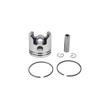 XNJIADVSY 1E36F-5B Débroussailleuse MTD Smart Cylindre Piston Kit Bloc Ensemble Dia 36 mm Compatible avec BC 33 Taille-haie à Gazon Mitsubishi TB33 TU33(Piston kit)