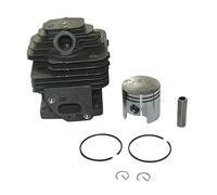 XNJIADVSY 1E36F-5B Débroussailleuse MTD Smart Cylindre Piston Kit Bloc Ensemble Dia 36 mm Compatible avec BC 33 Taille-haie à Gazon Mitsubishi TB33 TU33(Cylinder kit)