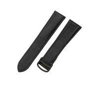 XNJIADVSY Accessoires compatibles avec les bracelets de montre Cartier Must London Solo, boucle en acier inoxydable massif 16 17 20 22 23mm(Black-Black-Z4,25mm)