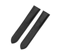 XNJIADVSY Accessoires compatibles avec les bracelets de montre Cartier Must London Solo, boucle en acier inoxydable massif 16 17 20 22 23mm(Black-No Buckle,20mm)