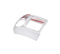 XNJIADVSY Autocollant de revêtement d'habillage protection sortie ventilation climatisation siège arrière voiture d'abs Compatible avec Jaguar XJ 2010-2019 Auto(Silver)
