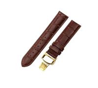 XNJIADVSY Bracelet compatible avec la montre Tissot 1853 Le Locle Unisexe T006/T41 (remplace T099) Hengyi Junya Carson 18 19 21 22 mm(Brown-Golden-B1,21mm)