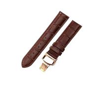 XNJIADVSY Bracelet compatible avec la montre Tissot 1853 Le Locle Unisexe T006/T41 (remplace T099) Hengyi Junya Carson 18 19 21 22 mm(Brown-Rose-B1,21mm)