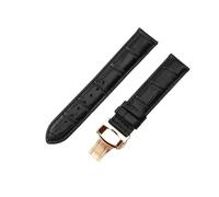 XNJIADVSY Bracelet compatible avec la montre Tissot 1853 Le Locle Unisexe T006/T41 (remplace T099) Hengyi Junya Carson 18 19 21 22 mm(Black-Rose-B1,19mm)