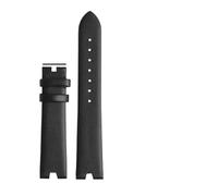 XNJIADVSY Bracelet de montre en cuir Compatible avec Versus Versace Vspci5621 Sci070016, étanche, résistant à la sueur, concave, accessoires 18mm(Black-None)