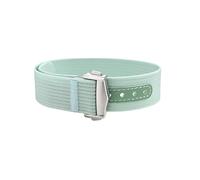 XNJIADVSY BRACELET EN NYLON UNIVERSEL À PASSAGE UNIQUE DE 20 MM Compatible avec les PLANÈTES OMEGA MOONSWATCH - BANDE MISE NIVEAU DOUCE ET CONFORTABLE SANS RAYURES(Lake Blue)