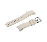 XNJIADVSY Bracelet FKM incurvé universel en caoutchouc fluoré à dégagement rapide, 20 21 22mm, compatible avec Longines Omega Casio Seiko(Khaki,22mm)