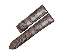 XNJIADVSY Compatible avec le bracelet de montre en cuir d'alligator JAQUET DROZ J007030242(GREEN BLUE,18mm)