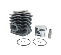 XNJIADVSY Compatible avec Le kit Cylindre TH48 de 44 mm, Compatible Les débroussailleuses Kawasaki KBL48 KBH48 KAAZ, tête, Segments Piston, Assemblage Clips goupille