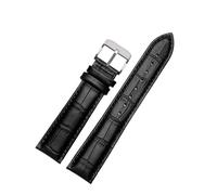 XNJIADVSY Compatible avec les bracelets de montre Casio BEM-501 506 307 EDIFICE Series EFB-530 MTP-1303 de 20 mm et 22 mm, noir et marron(Black Silver,22mm)