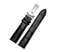 XNJIADVSY Compatible avec les bracelets de montre Casio BEM-501 506 307 EDIFICE Series EFB-530 MTP-1303 de 20 mm et 22 mm, noir et marron(A black silver,20mm)
