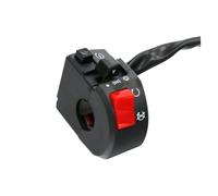XNJIADVSY Compatible avec les commutateurs de moto MoFlyeer 22mm, bouton klaxon, clignotant, feu antibrouillard, interrupteur guidon démarrage(Right)