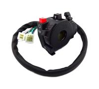 XNJIADVSY Ensemble de commande poignée avec levier starter, 12 fils, 5 fonctions, Compatible ATV Quad 4 chinois 110cc 125cc 150cc 200cc 250cc